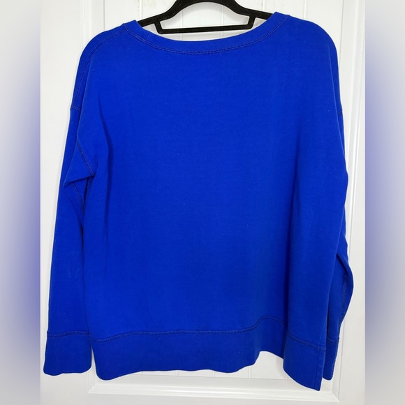Polo Ralph Lauren Women's Vibrant Blue Crew Neck Sweater, size M - Picture 6 of 6